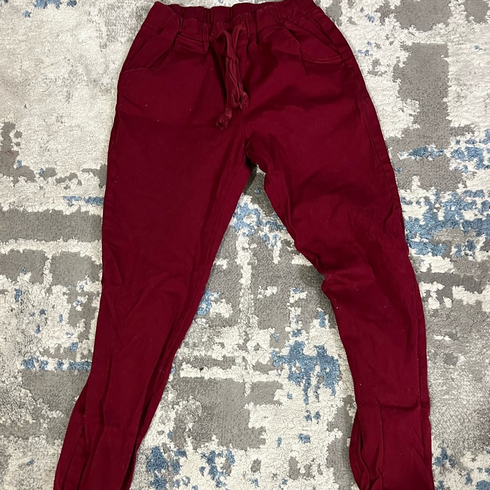 Cute Red Joggers